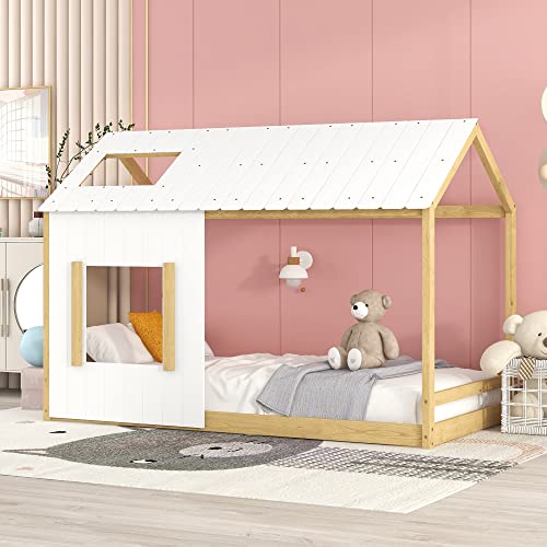 Twin montessori cheap floor bed