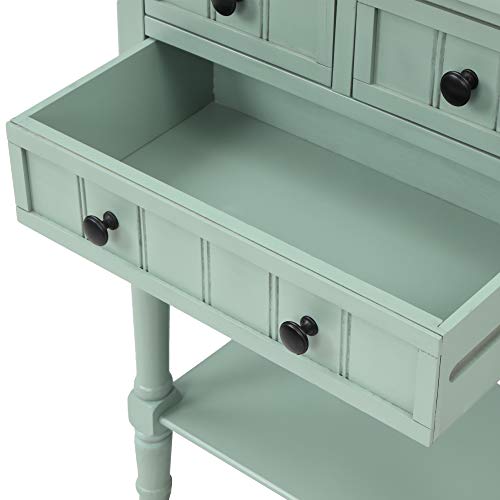 Lostcat Narrow Console Table Sideboard,24inch Entryway Table