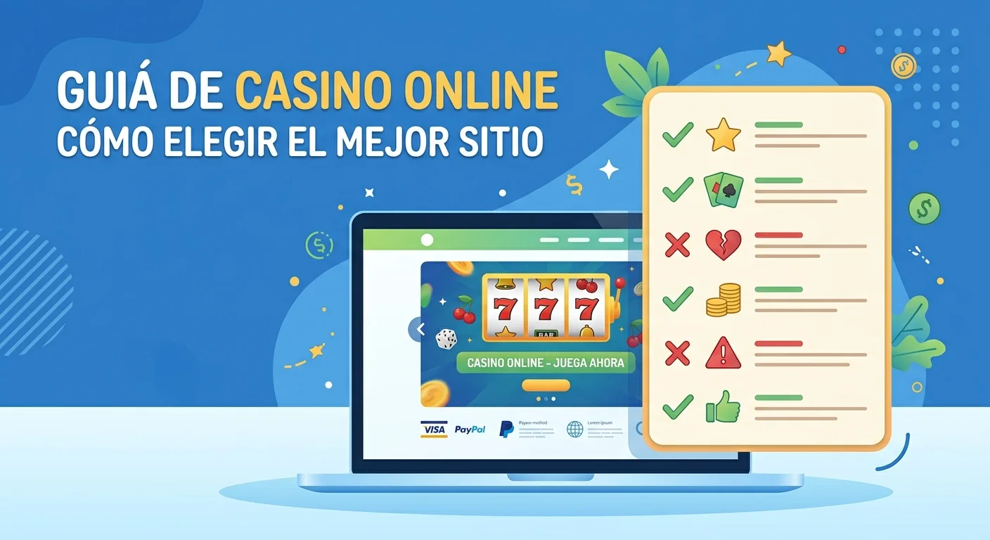 Cómo elijo un casino online antes de registrarme